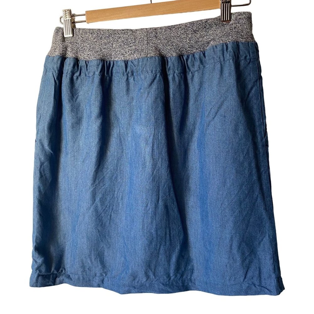 Daughters of the Liberation Tencel skirt elastic waist drawstring USA size 4